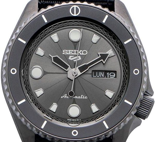 Seiko 5 Sports Automatik Shikamaru Nara Limited Edition Watch 43 mm SRPF75K1