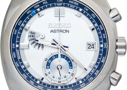 Seiko Astron Quartz Grey Dial Titanium SBXY001