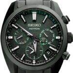 Seiko Astron SOLAR Green Dial Stainless Steel SSH079J1
