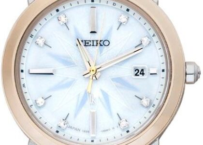 Seiko Lukia Quartz White Dial Titanium SSQV090