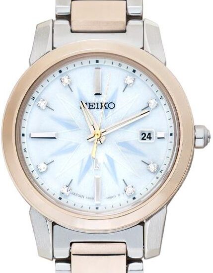 Seiko Lukia Quartz White Dial Titanium SSQV090