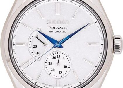 Seiko Presage Mechanical Silver Dial Titanium SARW041