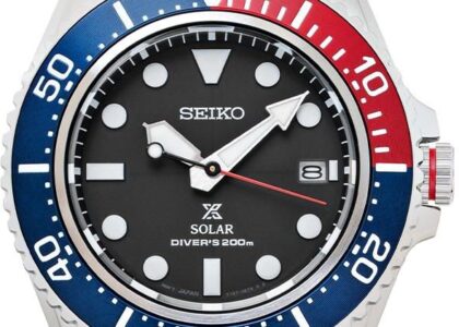 Seiko Prospex SOLAR Black Dial Stainless Steel SNE591P1