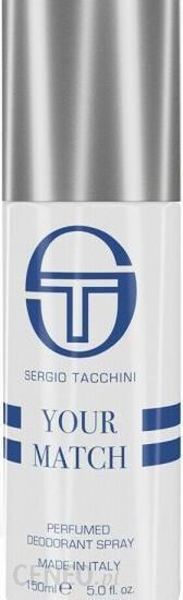 Sergio Tacchini Perfumowany Dezodorant W Sprayu Your Match 150 ml