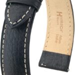 Skórzany wodoodporny pasek do zegarka 20 mm HIRSCH Boston L 01302050-2-20