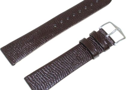 Skórzany wodoodporny pasek do zegarka 20 mm HIRSCH Medea L 03926010-2-20