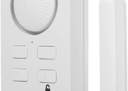 Smartwares Czujnik Otwarcia Okna I Drzwi Z Syreną I Klawiaturą (SMA40252)