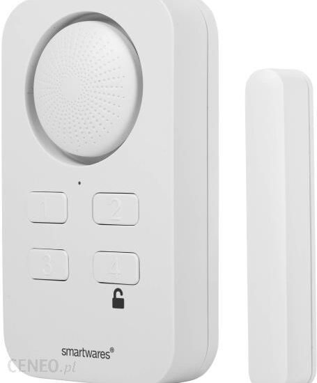 Smartwares Czujnik Otwarcia Okna I Drzwi Z Syreną I Klawiaturą (SMA40252)