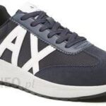 Sneakersy Armani Exchange - XUX071 XV527 S282 Navy/Op.White/Grey