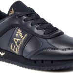 Sneakersy EA7 EMPORIO ARMANI - X8X119 XK291 R384 Triple Blk/Gold Eobu