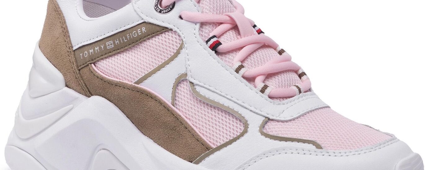 Sneakersy TOMMY HILFIGER - Fashion Wedge Sneaker FW0FW06490 Woodridge GXR