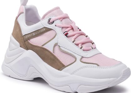 Sneakersy TOMMY HILFIGER - Fashion Wedge Sneaker FW0FW06490 Woodridge GXR