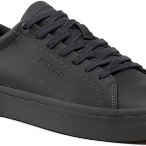 Sneakersy TOMMY HILFIGER - Modern Vulc Corporate Leather FM0FM04036 Dark Ash PTY