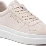 Sneakersy TOMMY HILFIGER - Th Signature Suede Sneaker FW0FW06518 Feather White AF4