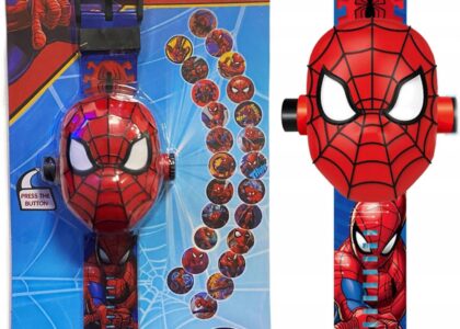 Spiderman 3D Z Projektorem Człowiek Pająk 5905398001057