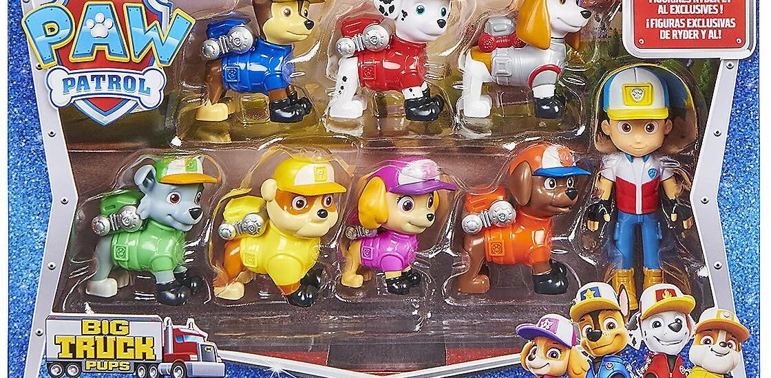 Spin Master Zestaw Figurek Psi Patrol Big Trucks Pups