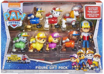 Spin Master Zestaw Figurek Psi Patrol Big Trucks Pups