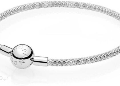SREBRNA BRANSOLETKA PANDORA MESH MOMENTS 596543-17