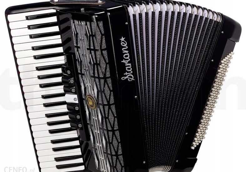 Startone Akordeon Piano 120 Bk Pokrowiec (754572)