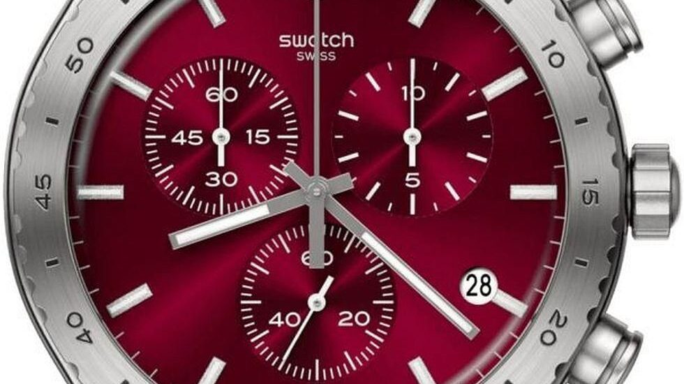 Swatch YVS499G New Irony Chrono Purple