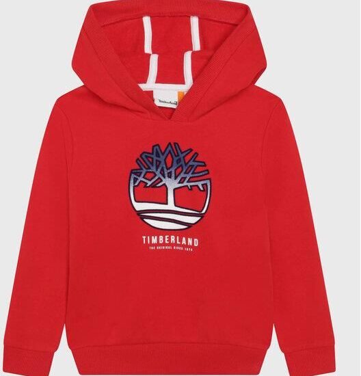 Timberland Bluza T25T59 D Czerwony Regular Fit