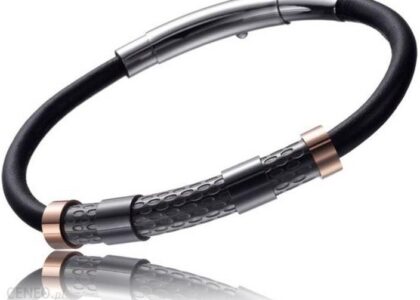 TIME FORCE BRANSOLETKA MĘSKA TS5097BR23 (21 CM)