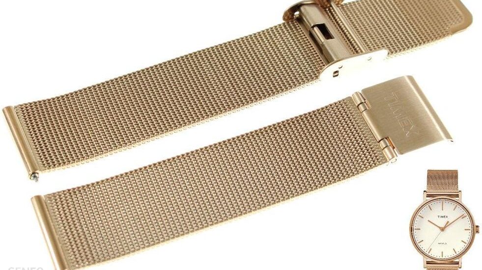 Timex Bransoleta Do Zegarka Tw2R26400 Pw2R26400 18 Mm Stal