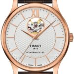 TISSOT Tradition Powermatic 80 Open Heart T063.907.36.038.00
