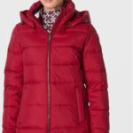 Tommy Hilfiger Kurtka puchowa Global WW0WW37455 Bordowy Regular Fit