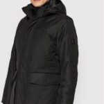 Tommy Hilfiger Parka Rockie Non Fur Down MW0MW21016 Czarny Regular Fit
