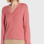 Tommy Hilfiger Sweter Soft Rib WW0WW34894 Różowy Regular Fit