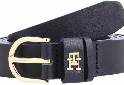 Tommy Hilfiger TH Timeless Belt Leather space blue 95 cm