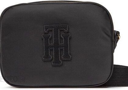 Tommy Hilfiger Torebka Poppy Crossover Applique AW0AW13182 Czarny