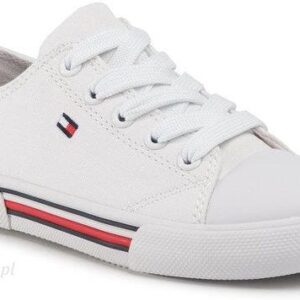 Tommy Hilfiger Trampki Low Cut Lace Up Sneaker T3X4-30692-0890 M Biały