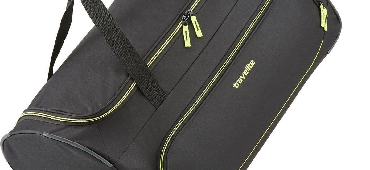 Torba podróżna na kołach TRAVELITE BASIC 96277-01 Czarna - czarny