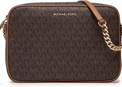 Torebka MICHAEL MICHAEL KORS - Jet Set 32F1GJ6C7B Brown
