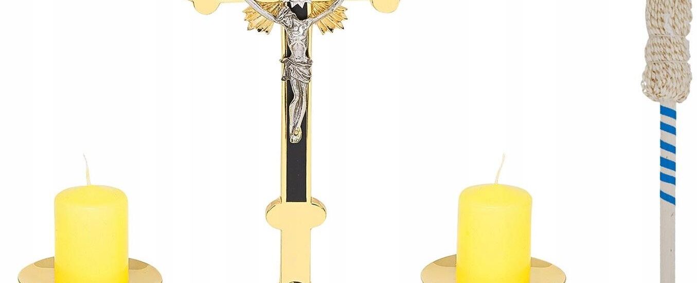 Tradycyjny Zestaw Kolędowy komplet 28cm kropidło
