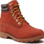 Trapery TIMBERLAND - 6in Wr Basic TB0A2853V17 Rust Nubuck