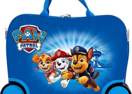 Trunki Psi Patrol Jeżdżąca Walizeczka Podróżna 41X33 Cm
