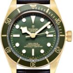 Tudor Heritage Black Bay Automatic Green Dial 18kt Yellow Gold 79018V0001