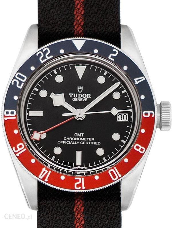 Tudor Heritage Black Bay Pepsi Blue and Red Bezel Stainless Steel Automatic Dial 79830RB0003