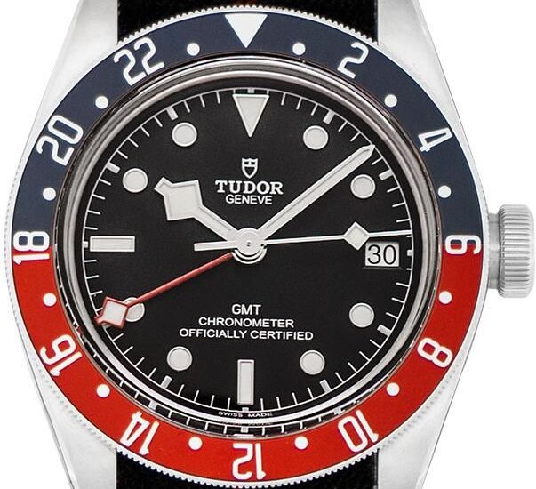 Tudor Heritage Black Bay Pepsi Blue and Red Bezel Stainless Steel Automatic Dial 79830RB0003