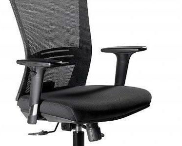 Unique Fotel Biurowy Ergonic Czarny