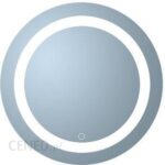 VENTI LUSTRO ŁAZIENKOWE Z OŚWIETLENIEM WBUDOWANYM RING 60 X 60