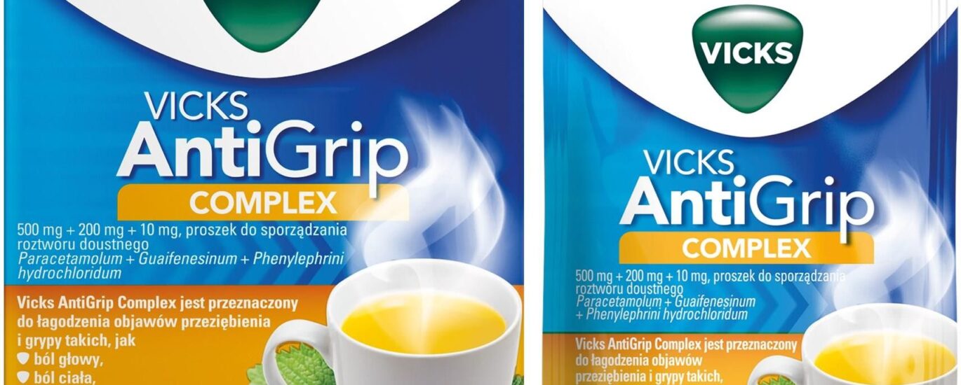VICKS ANTIGRIP COMPLEX smak cytrynowy 10sasz.