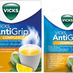 VICKS ANTIGRIP COMPLEX smak cytrynowy 10sasz.