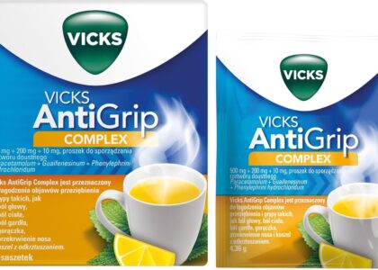 VICKS ANTIGRIP COMPLEX smak cytrynowy 10sasz.