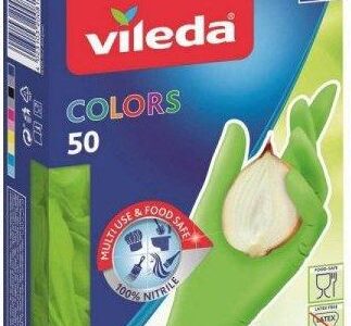 Vileda Rękawice Jednorazowego Użytku 50 Części (M/L)
