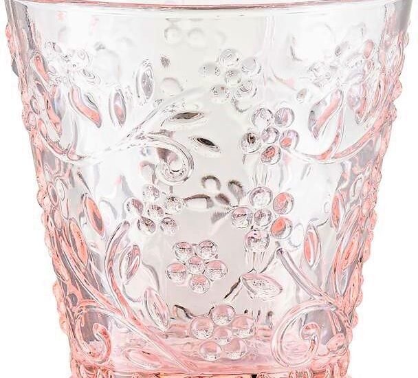 Villa Italia Szklanka Różowa 250Ml Muriel