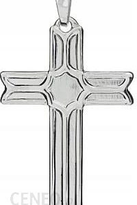 Wisiorek Srebrny Krzyż Krzyżyk Komunia